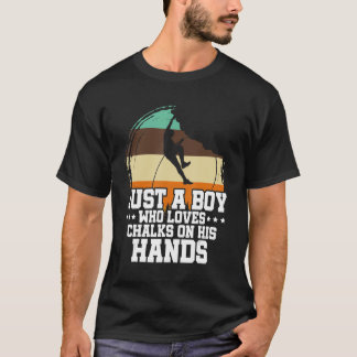 T-shirt Homme Juste Un Garçon Qui Aime Les Balles Sur Ses 