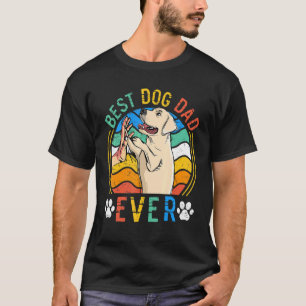 T-shirt Homme Labrador Retriever Meilleur Chien Papa Jamai