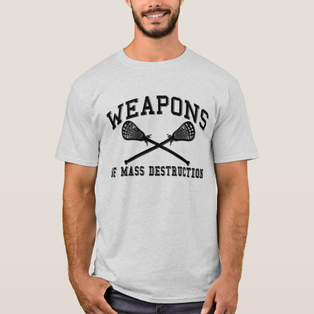 T-shirt homme Lacrosse Armes (Devant)