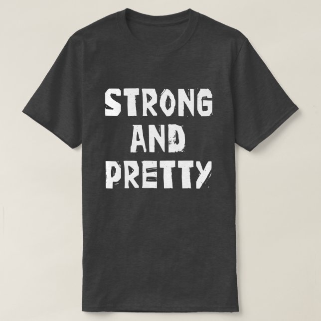 T-shirt homme le plus puissant et le plus joli des (Design devant)