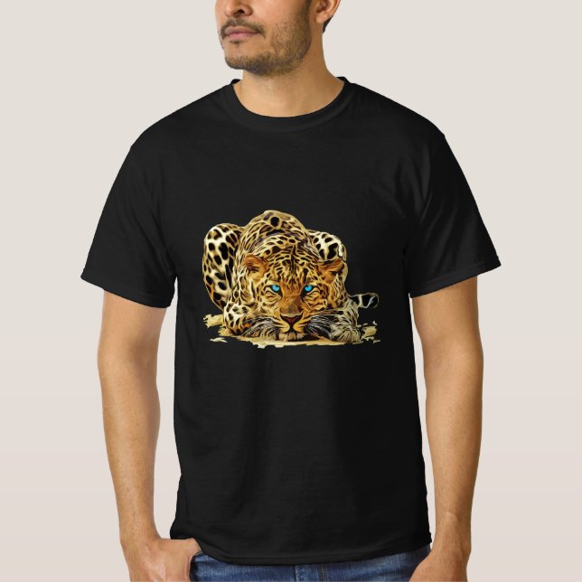 T-shirt homme léopard (Devant)
