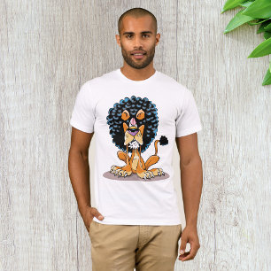 T-shirt Homme Lion en colère