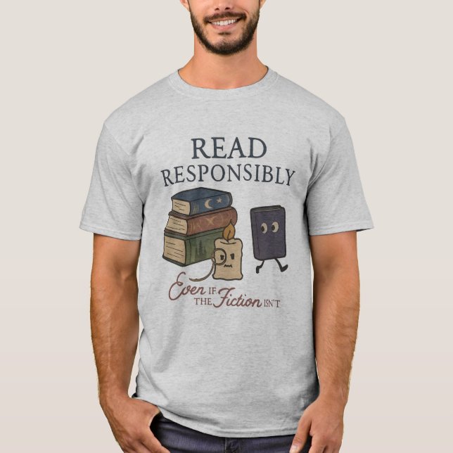 T-shirt homme Lover | Café littéraire Tee (Devant)