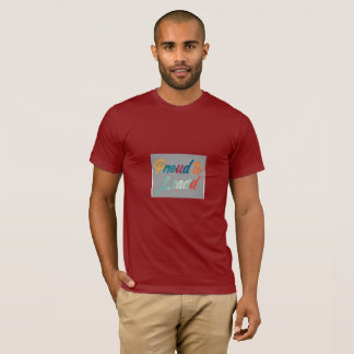 T-shirt homme Man avec le design "Fier de diriger"