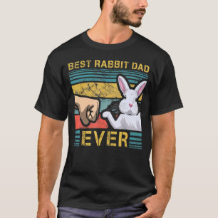 T-shirt Homme Meilleur lapin Papa Jamais Fête des pères La