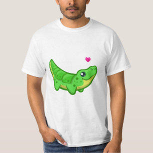 T-shirt Homme mignon de bande dessinée de kawaii d'amour