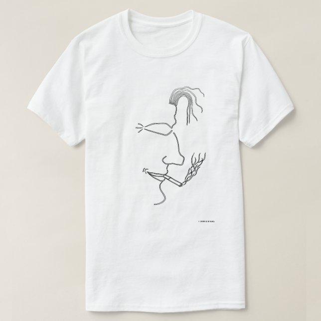 T-SHIRT HOMME MINIMAL (Design devant)