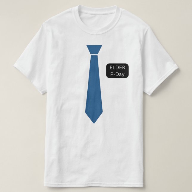 T-shirt homme Missionary Elder P-Day™ LDS (Design devant)