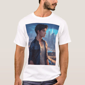 T-shirt "Homme moderne, style intemporel"