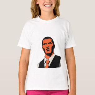 T-shirt Homme mystérieux regarde