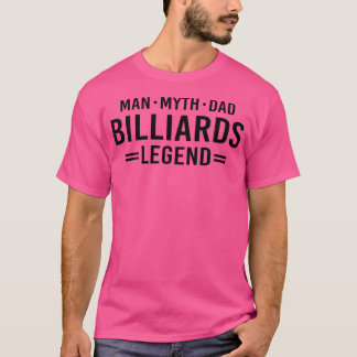 T-shirt Homme Mythe Légende Papa Billiards