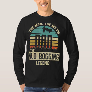 T-shirt Homme Mythe Légende Papa Mud Bogging