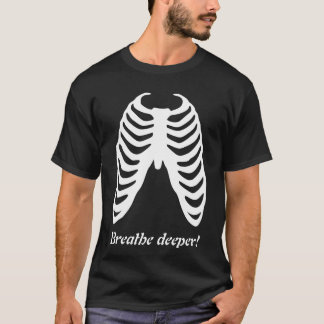 T-shirt homme noir avec imprimé poitrine