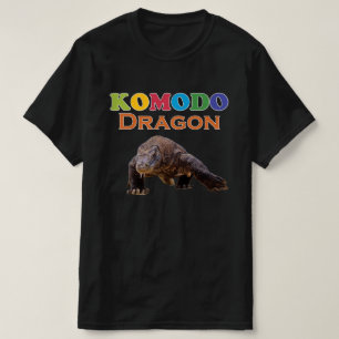 T-shirt homme noir Komodo Dragon