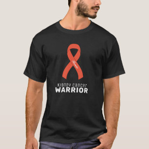 T-shirt Homme noir pour cancer du rein