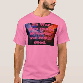 T-shirt homme Paix pas de guerre