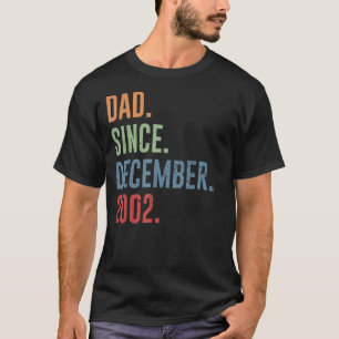 T-shirt Homme Papa depuis décembre 2002