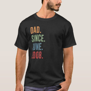T-shirt Homme Papa depuis juin 2008