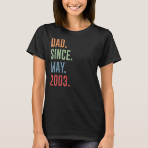 T-shirt Homme Papa depuis mai 2003