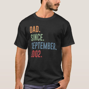 T-shirt Homme Papa depuis septembre 2002