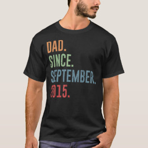 T-shirt Homme Papa depuis septembre 2015