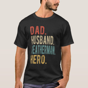 T-shirt Homme Papa Mari Météo Héros