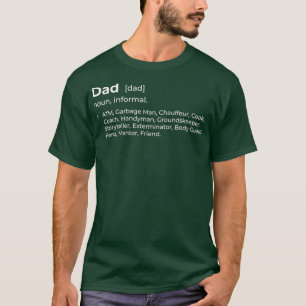 T-shirt Homme Papa Noun Dictionnaire ATM Fête des pères dr