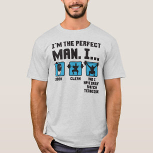 T-shirt Homme parfait - gymnase drôle d'haltérophilie