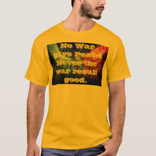 T-shirt homme Peace no war