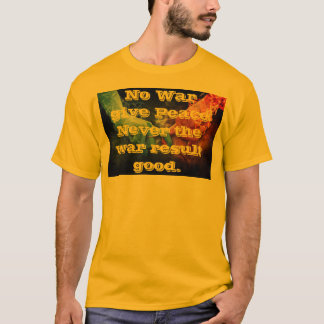 T-shirt homme Peace no war