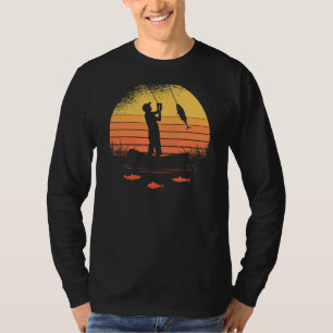 T-shirt Homme Pêche papa Fête des pères Pêcheur de poisson