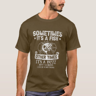 T-shirt Homme Pêcheur canne cadeau kayak drôle Pêche pour 