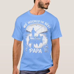 T-shirt Homme Pêcheur Papa Pêche Drôle Nous Hochons Les Be