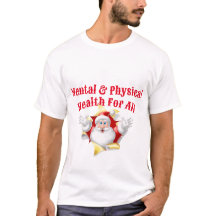 T-shirt homme père Noël