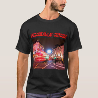 T-shirt homme Piccadilly Circus noir