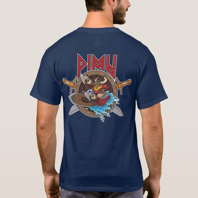 T-shirt homme Pimu (Dos)