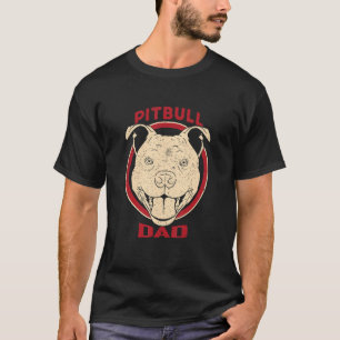 T-shirt Homme Pitbull Papa Mens American Pit Bull Chien