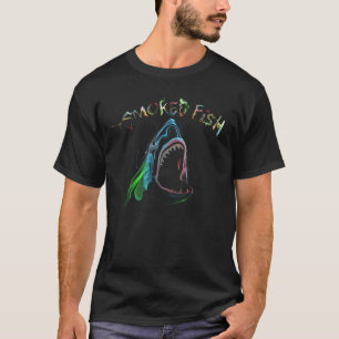 T-shirt Homme Poisson fumé Shark-Jaws Mens