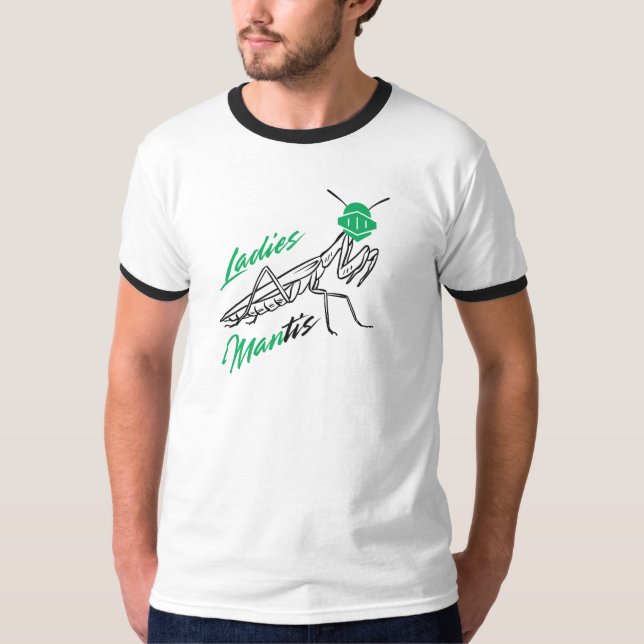 T-Shirt Homme pour Dames Mantis - Mantis Drôle (Devant)