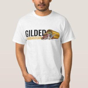 T-shirt homme pour les poubelles dorées officielle