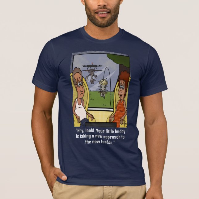 T-shirt homme pour preuve d'écureuil (Devant)