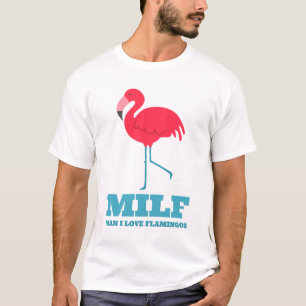 T-shirt Homme que j'aime Flamants roses