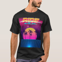T-shirt homme rétro futuriste des années 80