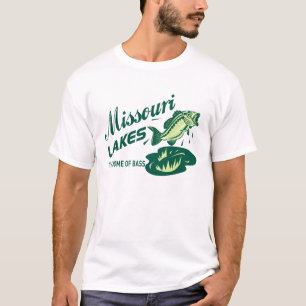 T-shirt Homme Rétro Missouri Maison de l'Achigan
