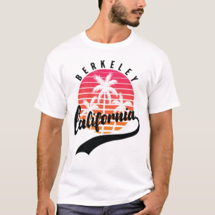 T-shirt homme Retro Sunset de Berkeley, Californie