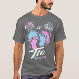 T-shirt Homme Rose Ou Bleu Tio Vous Aime Genre Reveine Par