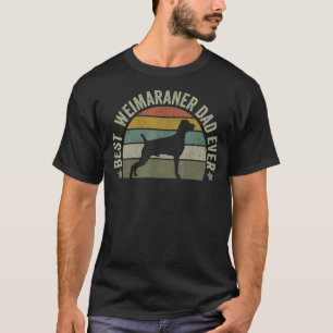 T-shirt Homme S Meilleur Weimaraner Papa Chien Chemise Fat