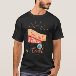 T-shirt Homme Social Distances amour Introvertir QS Antiso