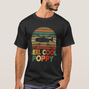 T-shirt Homme Super Pêche Poppy Fête des Pères Pêcheur
