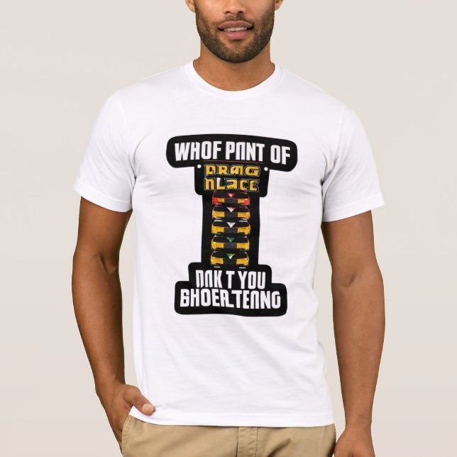 T-shirt Homme T-shirt Décontracté Graphic Tee élég (Devant)